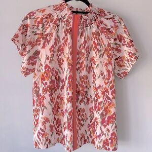 THML Puff Sleeve Printed Top